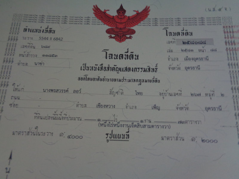 Land for sale in Mung UdonThani for 250.000 baht per Rai direct from the owners. We have no agents, Buy direct from the owners in UdonThani