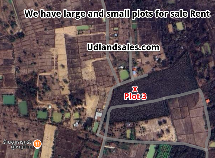ud6 UdonThani land fot sale rent lease