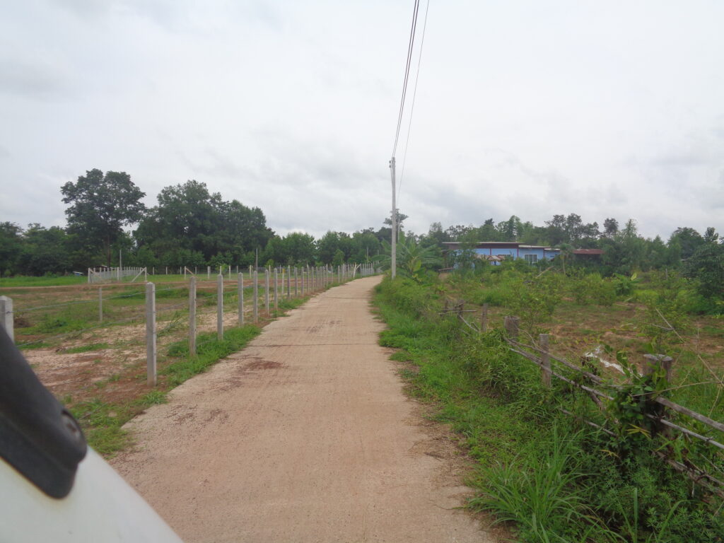 We part infill the land and add a fence